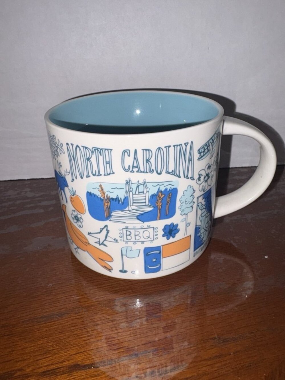 Starbucks North Carolina Blue Ridge Mts Been There Series Coffee Mug NWT